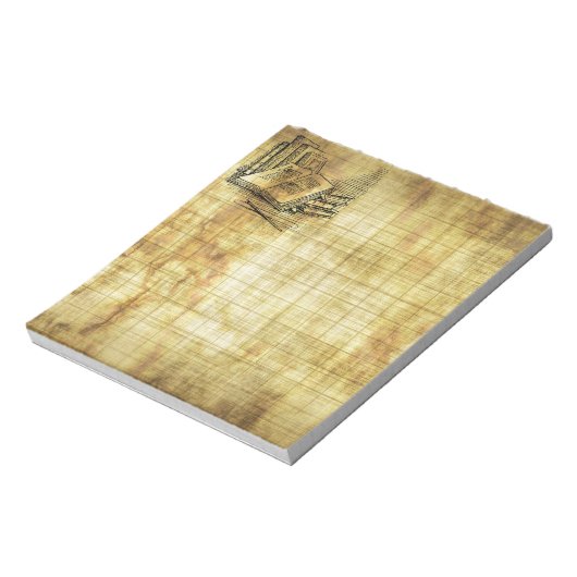 Vintage Bücher Notizblock (Rotiert)