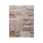 Vintage Bücher Notizblock (Rotiert)