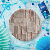 Vintage Bücher Pappteller (Party)