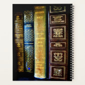 Vintage Bücher Planer (Rückseite)