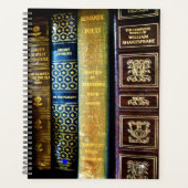 Vintage Bücher Planer (Vorderseite)