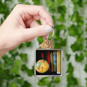 Vintage Bücher Schlüsselanhänger (Hand)