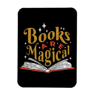 Vintage-Bücher sind magisch Magnet