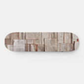 Vintage Bücher Skateboard (Horizontal)