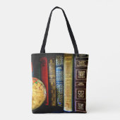 Vintage Bücher Tasche (Rückseite)