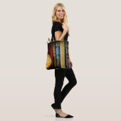 Vintage Bücher Tasche (Am Model)