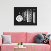 Vintage Bücher und Globe Leinwanddruck (Insitu (Wohnzimmer))