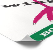 Vintage Bücher Werbeplakat Poster (Ecke)