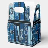 Vintage Bücherregale Geschenkschachtel (Geöffnet)