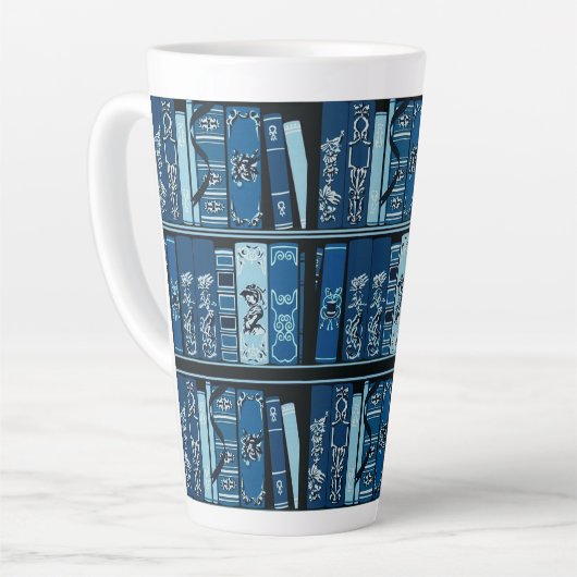 Vintage Bücherregale Milchtasse (Linke Ecke)