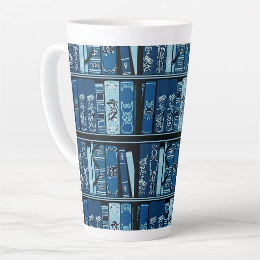 Vintage Bücherregale Milchtasse (Linke Ecke)