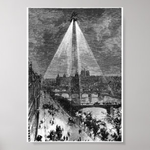 Vintage-Buchillustration Poster
