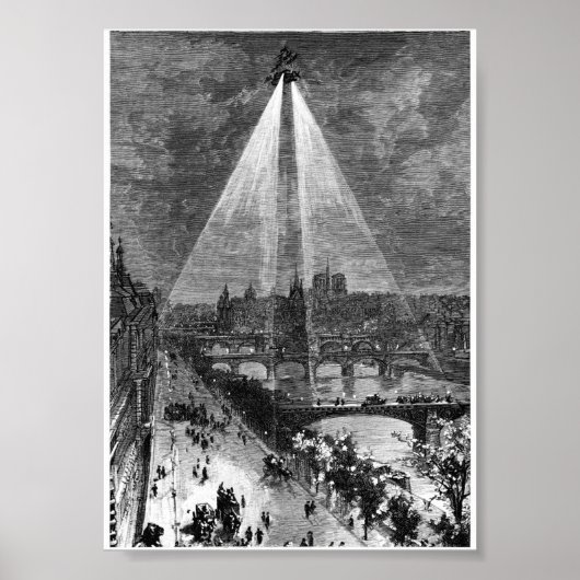 Vintage-Buchillustration Poster (Vorne)