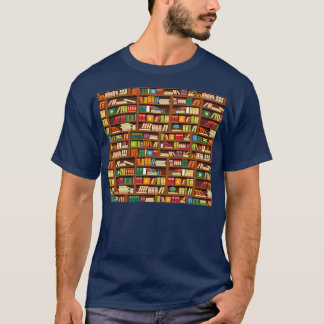 Vintage Buchkunst T-Shirt