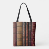 Vintage-Buchrücken Tasche (Rückseite)