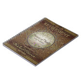 Vintage Buchrückgabe Notizblock (Linke Seite)