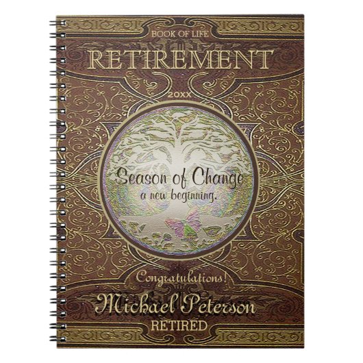 Vintage Buchrückgabe Notizblock (Vorderseite)