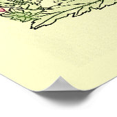 Vintage Buchtitelseiten - Lullabies vieler Länder Poster (Ecke)