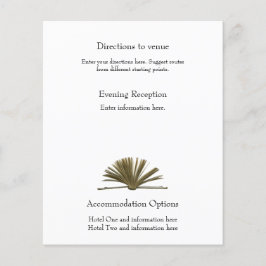 Vintage Buchungsanweisungen und Unterkünfte