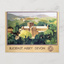 Vintage Buckfast Abbey Kloster British Railways