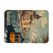 Vintage Budapest Magnet (Horizontal)