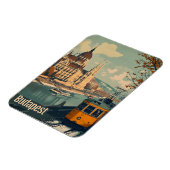 Vintage Budapest Magnet (Linke Seite)