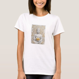Vintage-Buddha-Kunst-T-Shirt für Frauen | Friedlic T-Shirt