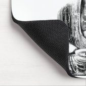 Vintage-Buddha-Mausepad Mousepad (Ecke)