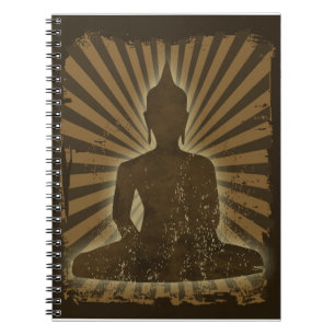 vintage Buddha Notizblock