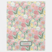 Vintage Bühnen des Blutes Fleecedecke (Vorderseite)