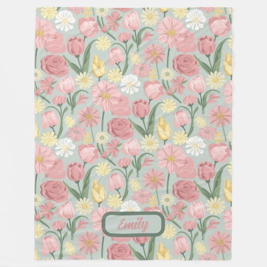 Vintage Bühnen des Blutes Fleecedecke (Vorderseite)