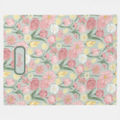 Vintage Bühnen des Blutes Fleecedecke (Vorderseite (Horizontal))