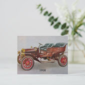Vintage Buick Postkarte (Stehend Vorderseite)