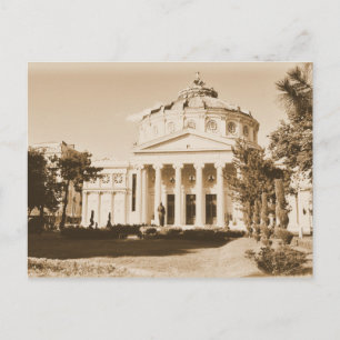 Vintage Bukarest Postkarte