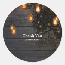 Vintage Bulb String Lights & Tree Gastgeschenk Hoc