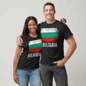 Vintage bulgarische Flagge T-Shirt (Unisex)