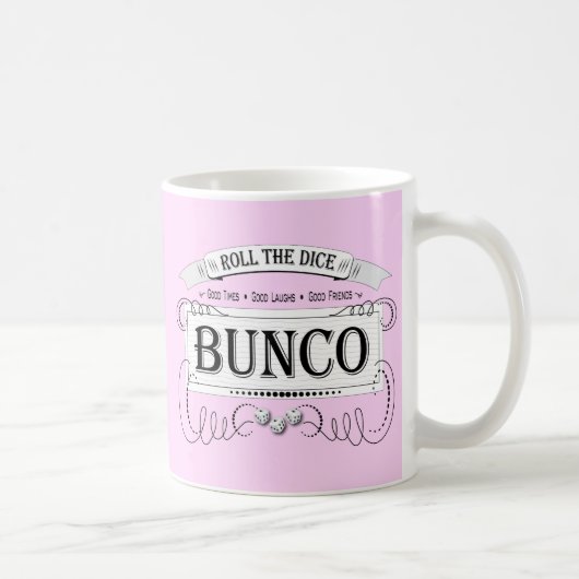 Vintage Bunco Design Kaffeetasse (Rechts)