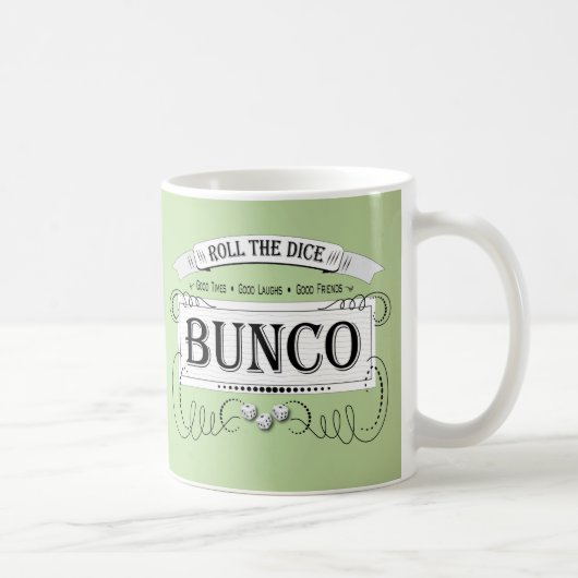Vintage Bunco Design Kaffeetasse (Rechts)