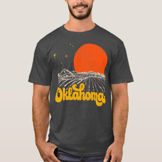 Vintage Bundesstaat Oklahoma Mid Century abgenutzt T-Shirt