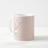 Vintage Bunny Carrot Patch  Kaffeetasse (Vorderseite Links)