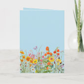 Vintage Bunny Flour Spring Ostercard Karte (Rückseite)