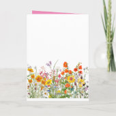 Vintage Bunny Flour Spring Ostercard Karte (Rückseite)