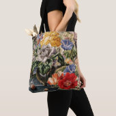 Vintage bunte Bouquet mit Blume Tasche (Von Nahem)