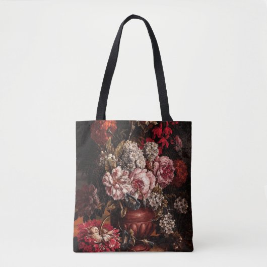 Vintage bunte Bouquet mit Blume Tasche (Vorderseite)
