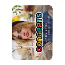 Vintage bunte Typografie Foto Abschluss