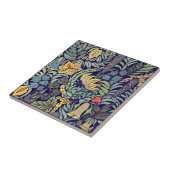 Vintage buntes Blumenmuster Fliese (Seite)