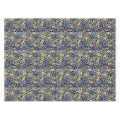 Vintage buntes Blumenmuster Tischdecke (Vorderseite (Horizontal))