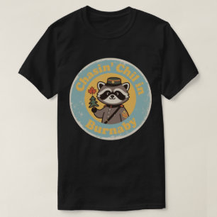 Vintage Burnaby BC entspannter Waschbär T-Shirt