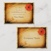 Vintage Butike-Geschäfts-Karte Visitenkarte (Vorne/Hinten)