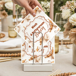 Vintage Buttercream Bakery Branding Serviette